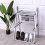 Tangkula Towel Warmer Foldable Free Standing Multifunction Clothes Towels Shoes Drying Rack for Home Bathroom Space Saving Towel Heater Hanger (26" L x 24" W x 39" H)