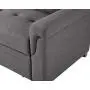LILOLA Lucca Gray Linen Reversible Sleeper Sofa Storage Chaise LILOLA Lucca Gray Linen Reversible Sleeper Sofa Storage Chaise