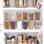 Vtopmart Airtight Food Storage Containers 12 Pieces 1.5qt / 1.6L- Plastic PBA Free Kitchen Pantry Storage Containers for Sugar, Flour and Baking Supplies - Dishwasher Safe - Include 24 Labels Vtopmart Airtight Food Storage Containers 12 Pieces 1.5qt / 1.6L- Plastic PBA Free Kitchen Pantry Storage Containers for Sugar, Flour and Baking Supplies - Dishwasher Safe - Include 24 Labels