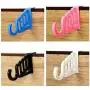 10pcs Random Color Multi-Function Home Accessories Foldable Clothes Hanger Drying Rack 5 Hole 10pcs Random Color Multi-Function Home Accessories Foldable Clothes Hanger Drying Rack 5 Hole