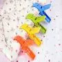 Rely2016 Beach Towel Quilt Clip Plastic Clothespins Laundry Clothes Quilt Clips Clothes Hanger Clamp Set of 4