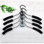 10PCS Wet Or Dry Black Hangers for Clothes Hangers Multi Function Clothing Non-Slip 360 Rotation Hanger Organizer