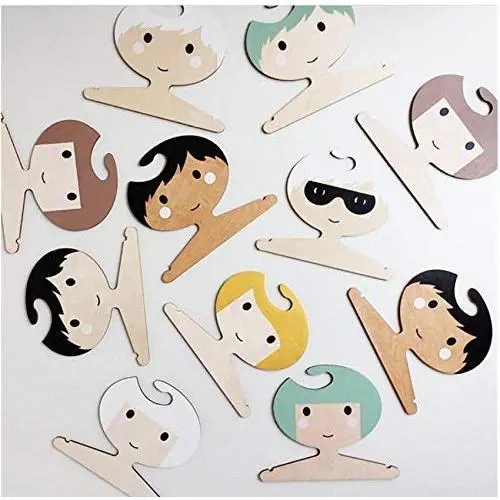 5pcs Random Style Cute Cartoon Princess Girls Wooden Children Clothes Hanger Lovely Wood Coat Rack Baby Hanger for Kids Room Decoration Hook 5pcs Random Style Cute Cartoon Princess Girls Wooden Children Clothes Hanger Lovely Wood Coat Rack Baby Hanger for Kids Room Decoration Hook