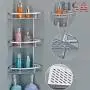 3 Layer Triangular Shower Shelf Bathroom Corner bath Rack Storage Basket Hanger 3 Layer Triangular Shower Shelf Bathroom Corner bath Rack Storage Basket Hanger