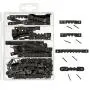 Juvale 100-Count Metal Sawtooth Picture Frame Hangers with 200 Screws, 4 Assorted Sizes Juvale 100-Count Metal Sawtooth Picture Frame Hangers with 200 Screws, 4 Assorted Sizes