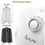 SALAV Clothes Steamer with 360 Degree Swivel Hanger, High Efficiency Metal Steam Panel, 4 Steam Settings, Free Limescale Removers, 1.5L Big Water Tank 1500W GS24-BJ Upgraded Eddition