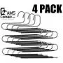 CamsCorner Pants Hangers (4 Pack) ? Non Slip Pants Hangers ? S-Shaped 5 Layers 5 Levels Hangers Anti-Slip Closet Space Saver for Jeans Slacks Pants Scarf Ties Towels Clothes CamsCorner Pants Hangers (4 Pack) ? Non Slip Pants Hangers ? S-Shaped 5 Layers 5 Levels Hangers Anti-Slip Closet Space Saver for Jeans Slacks Pants Scarf Ties Towels Clothes
