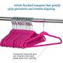 Kids Velvet Non-Slip Clothes Hangers,10/20/30 Pack (B)