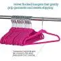 LLJEkieee Non-Slip Velvet Kids Hangers, 360 Degree Swivel Weight of 10 Pounds Ideal for Hanging Heavy Garments for Coats Jackets, Pants, Dress Clothes (30PCS, Pink) LLJEkieee Non-Slip Velvet Kids Hangers, 360 Degree Swivel Weight of 10 Pounds Ideal for Hanging Heavy Garments for Coats Jackets, Pants, Dress Clothes (30PCS, Pink)