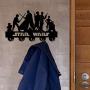 Star Wars Wall Door Hooks 20LB(Max) Quality Black Wood Made -Light in Weight-Easy to Install -Five Metal Hooks (Star 5) Star Wars Wall Door Hooks 20LB(Max) Quality Black Wood Made -Light in Weight-Easy to Install -Five Metal Hooks (Star 5)