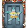 Beach Decor G.DeBrekht Starfish Scenic Sunrise Beach Coast Waves Wooden Door hanger/wall decor #8198531H