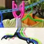12PCS Folding Travel Hangers ? 3 Section Design, Collapsing Clothing Hangers, Space Saving and Lightweight for Easy Carrying and Storing ? Strong Plastic and Aluminum Alloy Rivets (Transparent) 12PCS Folding Travel Hangers ? 3 Section Design, Collapsing Clothing Hangers, Space Saving and Lightweight for Easy Carrying and Storing ? Strong Plastic and Aluminum Alloy Rivets (Transparent)