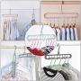 KaiKai Magic Hangers Closet Space Saving Clothes Hangers Rotate Non Slip Hangers Multifunctional Hanger Organizer with 9 Holes for Drying and Storage(4 PCS) KaiKai Magic Hangers Closet Space Saving Clothes Hangers Rotate Non Slip Hangers Multifunctional Hanger Organizer with 9 Holes for Drying and Storage(4 PCS)