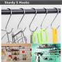 LOYMR 14 Pack Heavy Duty 4.7 Inches Extra Large S Shape Hooks Heavy-Duty Metal Hanging Hooks Apply Kitchenware Bathroom Utensils Plants Towels Gardening Multiple uses Tools （Silver)