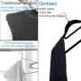 Ommani Velvet Hangers, Non Slip Clothes Hangers Heavy Duty Durable Space Saving with 360 Degree Swivel Chrome Hook Accessory Bar, Velvet Suit Hangers for Coat Skirt Shirt Pants Dress - 20 Pack Black