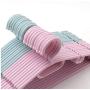 10pcs Random Color Hangers Clothes Pegs Wire Anti-Skid Clothing Drying Rack Adult Kids Coat Scraf Bra Bathroom Outdoor Drying Rack