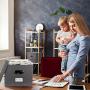 Beautiful File Organizer Boxes - Collapsible Linen Filing Boxes for Easy File Folder Storage - Organize Your Documents and Hanging Files in Style