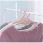 10pcs Random Color Baby Clothes Hangers Plastic,Outdoor Drying Rack for Kids Children Clothing Coat Closet Organizer