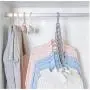 5pcs Random Color Multi-Port Support Circle Clothes Hanger Clothes Drying Racks Multifunction Plastic Scarf Clothes Hanger Hangers Storage Rack 5pcs Random Color Multi-Port Support Circle Clothes Hanger Clothes Drying Racks Multifunction Plastic Scarf Clothes Hanger Hangers Storage Rack