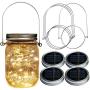 Homeleo 4 Pack Wide Mouth Mason Jar Solar Led Lights Insert Screw with Hangers, Warm White Waterproof Solar Fairy Lights for Outdoor Garden Decor Christmas Holiday Wedding Party(Jars Not Included) Homeleo 4 Pack Wide Mouth Mason Jar Solar Led Lights Insert Screw with Hangers, Warm White Waterproof Solar Fairy Lights for Outdoor Garden Decor Christmas Holiday Wedding Party(Jars Not Included)