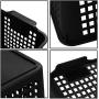 Plastic Storage Basket Desktop Organizer, Set of 6 (Begale)