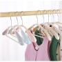 10pcs Random Color Plastic Windproof Children Clothes Hanger Creative Hanger Organizer Fixed Holder Buckle Household Anti-Slip Drying Rack