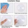 uxcell 6 Pcs Suction Cup Hooks 1.2 Inch Wall Hooks Hangers Removable Kitchen Bathroom Wall Vacuum Holder for Smooth Tile Glass and Mirror Clear uxcell 6 Pcs Suction Cup Hooks 1.2 Inch Wall Hooks Hangers Removable Kitchen Bathroom Wall Vacuum Holder for Smooth Tile Glass and Mirror Clear