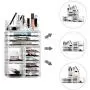Felicite Home Acrylic Jewelry and Cosmetic Storage Boxes Makeup Organizer Set, 4 Piece Felicite Home Acrylic Jewelry and Cosmetic Storage Boxes Makeup Organizer Set, 4 Piece