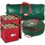 StorageMaid Holiday Storage Set - 2 Ornament Storage Boxes, 30 StorageMaid Holiday Storage Set - 2 Ornament Storage Boxes, 30