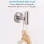 Bath Towel Hook Brushed, APLusee SUS304 Stainless Steel Bathroom Round Simple Coat Robe Holder, Modern Kitchen Toilet Home Storage Clothes Hanger Bath Towel Hook Brushed, APLusee SUS304 Stainless Steel Bathroom Round Simple Coat Robe Holder, Modern Kitchen Toilet Home Storage Clothes Hanger