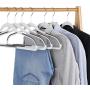 Saturnpower Suit Hangers Ultra Thin Velvet Coat Hangers Non Slip Flocked Clothes Hanger for Home Shirt Hanger with 360°Swivel Hook (100)