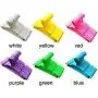 Zachao0 Clothes Hanger 10pcs Portable Hotel Children Store Hook Tool Solid Kids Coat Anti Slip Wet Dry Home Organizer Toddler Baby(Purple)