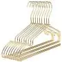 10pcs Random Color Fancy Aluminum Alloy Hanger for Clothes,Strong Metal Shirts Dress Sun-top Hanger 10pcs Random Color Fancy Aluminum Alloy Hanger for Clothes,Strong Metal Shirts Dress Sun-top Hanger