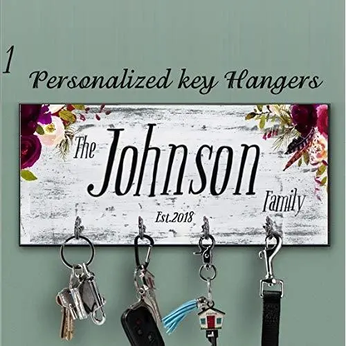 Personalized key holder for wall, Floral key holder, Boho key holder, Floral key holder, Minimalist key rack, Pink key hanger, Key rack, Housewarming gift, Key holder for wall, Boho home decor Personalized key holder for wall, Floral key holder, Boho key holder, Floral key holder, Minimalist key rack, Pink key hanger, Key rack, Housewarming gift, Key holder for wall, Boho home decor