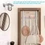 Coat Rack, MILIJIA Over The Door Hanger with Mesh Basket, Detachable Storage Shelf for Towels, Hats, Handbags, Coats (White) Coat Rack, MILIJIA Over The Door Hanger with Mesh Basket, Detachable Storage Shelf for Towels, Hats, Handbags, Coats (White)