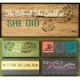 Race Medal Holder/Athletic Medal Hanger - SHE BELIEVED SHE COULD SO SHE DID. Wood Wall Mounted Medal Organizer. CUSTOMIZATION Available Race Medal Holder/Athletic Medal Hanger - SHE BELIEVED SHE COULD SO SHE DID. Wood Wall Mounted Medal Organizer. CUSTOMIZATION Available