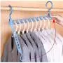 Plastic Nine-Hole Magic Clothes Hanger 10pcs Random Color Drying Racks Multi-Purpose Home Wardrobe Storage Hangers Storage Rack Plastic Nine-Hole Magic Clothes Hanger 10pcs Random Color Drying Racks Multi-Purpose Home Wardrobe Storage Hangers Storage Rack
