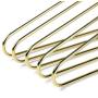 Quality Babies/Toddlers Gold Modern Heavy Duty Metal Hangers ? Clothing Thin Compact Hanger ? Coated Metal Hangers for Wardrobe (Kids Size)