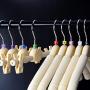 Magnolora 477 Pieces Color-Coding Time-Saver Size Marker, Clothes Hanger Size Tags, Size Dividers with Separate Compartments Storage Box, 9 Sizes Available (XXS - 4XL) for Clothes Shops and Family use