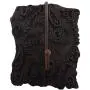 Indianshelf Handmade 1 Artistic Vintage Black Wooden Block Key Hooks Hangers/Wall Hooks for Coats Indianshelf Handmade 1 Artistic Vintage Black Wooden Block Key Hooks Hangers/Wall Hooks for Coats