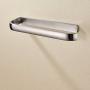 ROZIN Wall Mounted Bath Towel Hanger Single Towel Bar Brushed Nickel