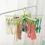 G-Tree Laundry Hanger Drying Rack - Foldable Clip and Drip Hanger with 36 Pins, Clothes Drying Rack, Sock Hanger(Green) G-Tree Laundry Hanger Drying Rack - Foldable Clip and Drip Hanger with 36 Pins, Clothes Drying Rack, Sock Hanger(Green)