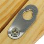 Expandable Solid Wooden Coat Hanger 10 Peg Keys Hat Towel Clothes Robe Rack Hat Closet Wall Mount Hook Fold