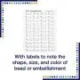 Elizabeth Ward Bead Storage Solutions: 82-Piece Tiny Container Storage Tray ? Bead Organizer with 78 Tiny Containers, a Tray and Lid for Beads and More Elizabeth Ward Bead Storage Solutions: 82-Piece Tiny Container Storage Tray ? Bead Organizer with 78 Tiny Containers, a Tray and Lid for Beads and More