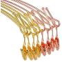 Underwear Hangers Metal Bra Clips Socks Panty Racks Home Drying Clothes Hanger with Clips 10pcs Random Color