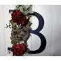 Monogram Door Hanger Wreath