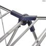 CRESNEL Stainless Steel Clothes Drying Rack ? Adjustable Gullwing and Foldable for Easy Storage ? Rust-Proof for Indoor and Outdoor Use