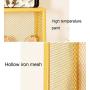 Hanger Hanger Storage Rod Retro Clothes Rack Cool Appearance Clothing Store Cloth Boutique Strong Rustic Garment Rods Iron (Color : Gold)