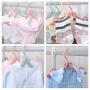 Sunnyac Travel Hangers, Pack of 8 Portable Folding Clothes Hangers, Space Saving Collapsible Travelling Accessories, Foldable, Lightweight Laundry Drying Rack for Underwear, Pants and Shirts