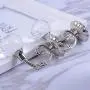 Clear Crystal Curtain Holdback Wall Mounted Tieback Hooks Tassel Clothes Hat Towel Coat Hanger Holder Clear Crystal Curtain Holdback Wall Mounted Tieback Hooks Tassel Clothes Hat Towel Coat Hanger Holder